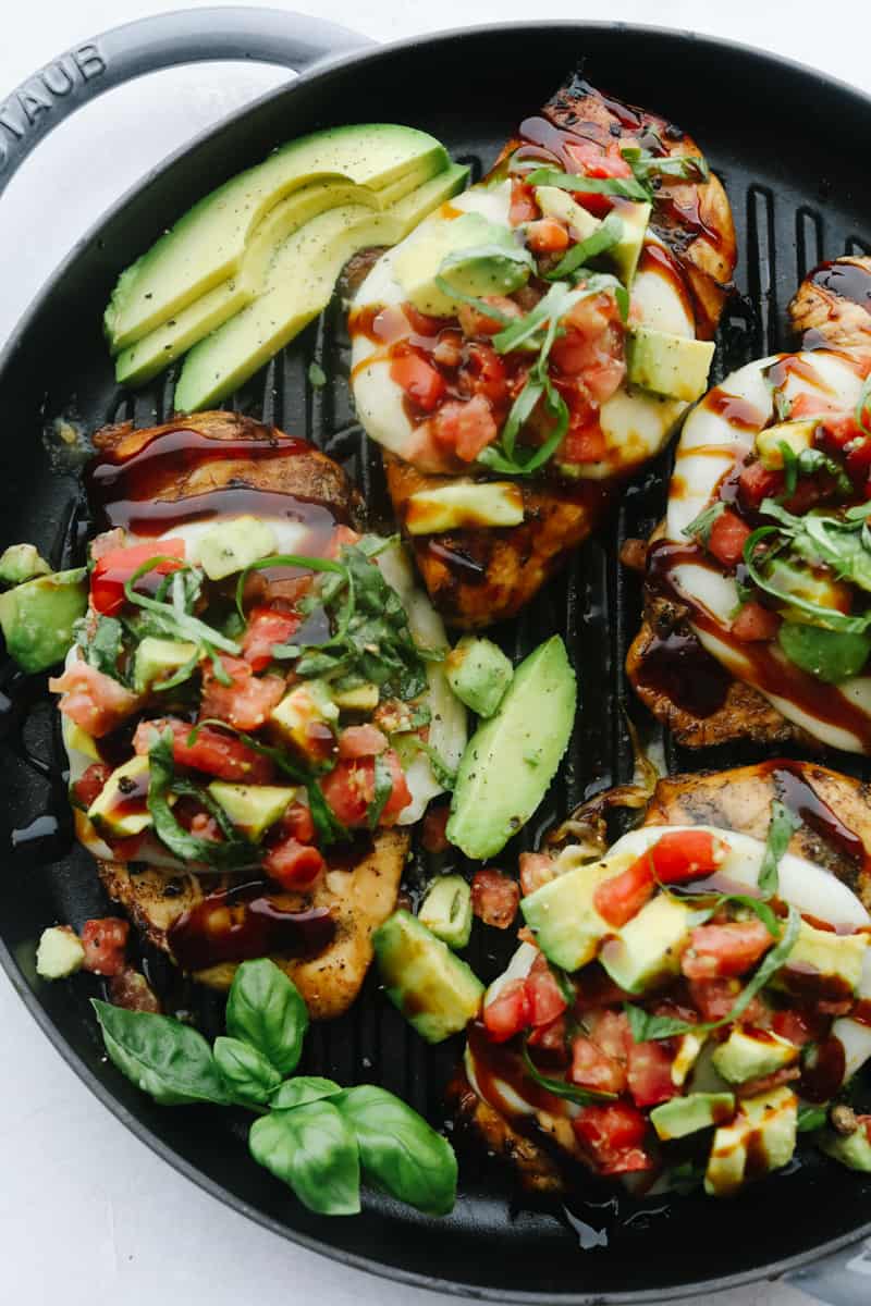 Baked Caprese Chicken