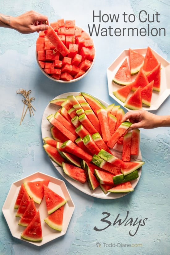 How to Slice watermelon tips 3 ways to cut watermelon