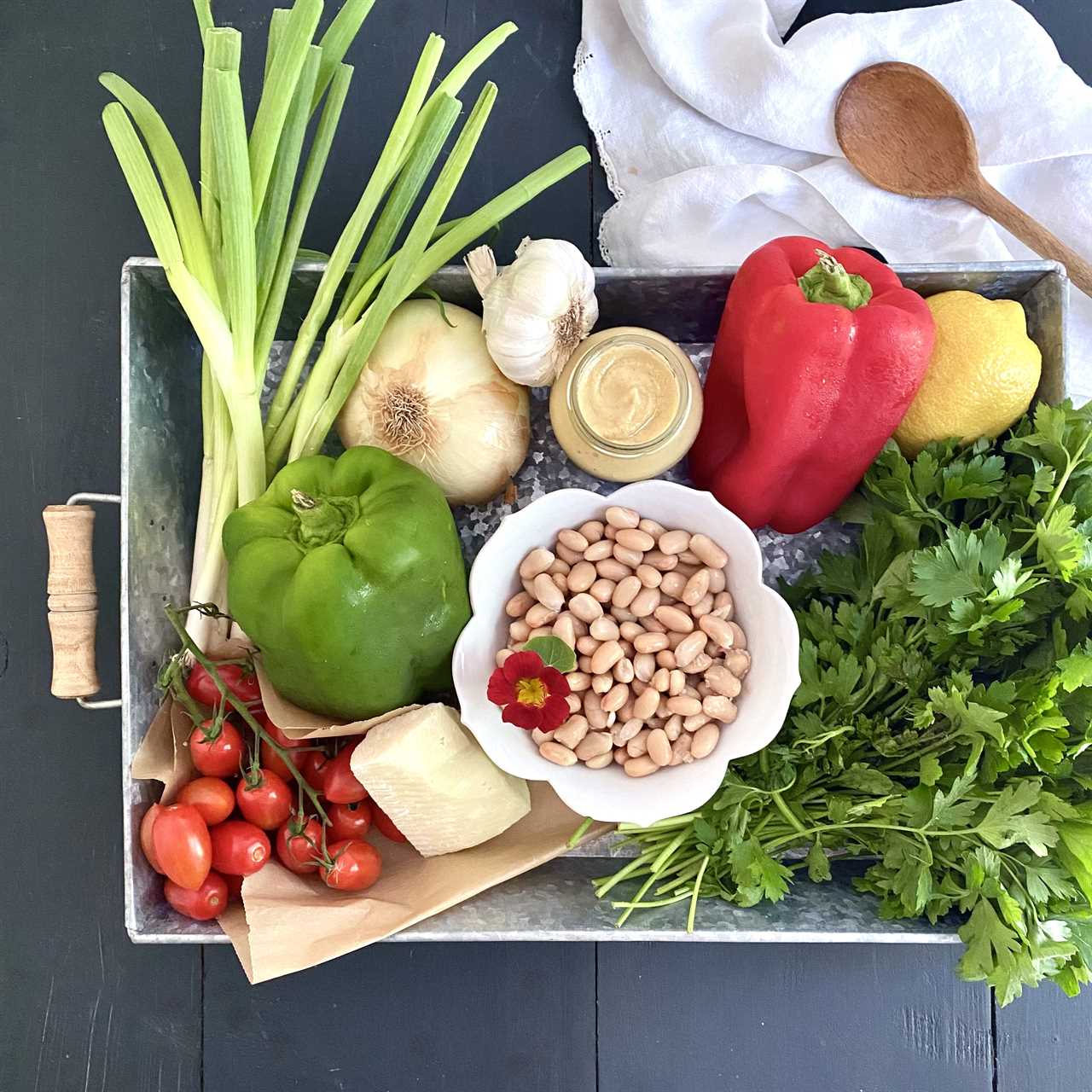 Marinated White Beans: A Cold Vegetarian Summertime Salad Fit for a Holiday Heatwave