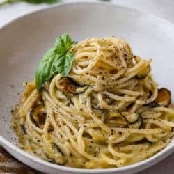 Pasta alla Nerano (Stanley Tucci Zucchini Pasta).