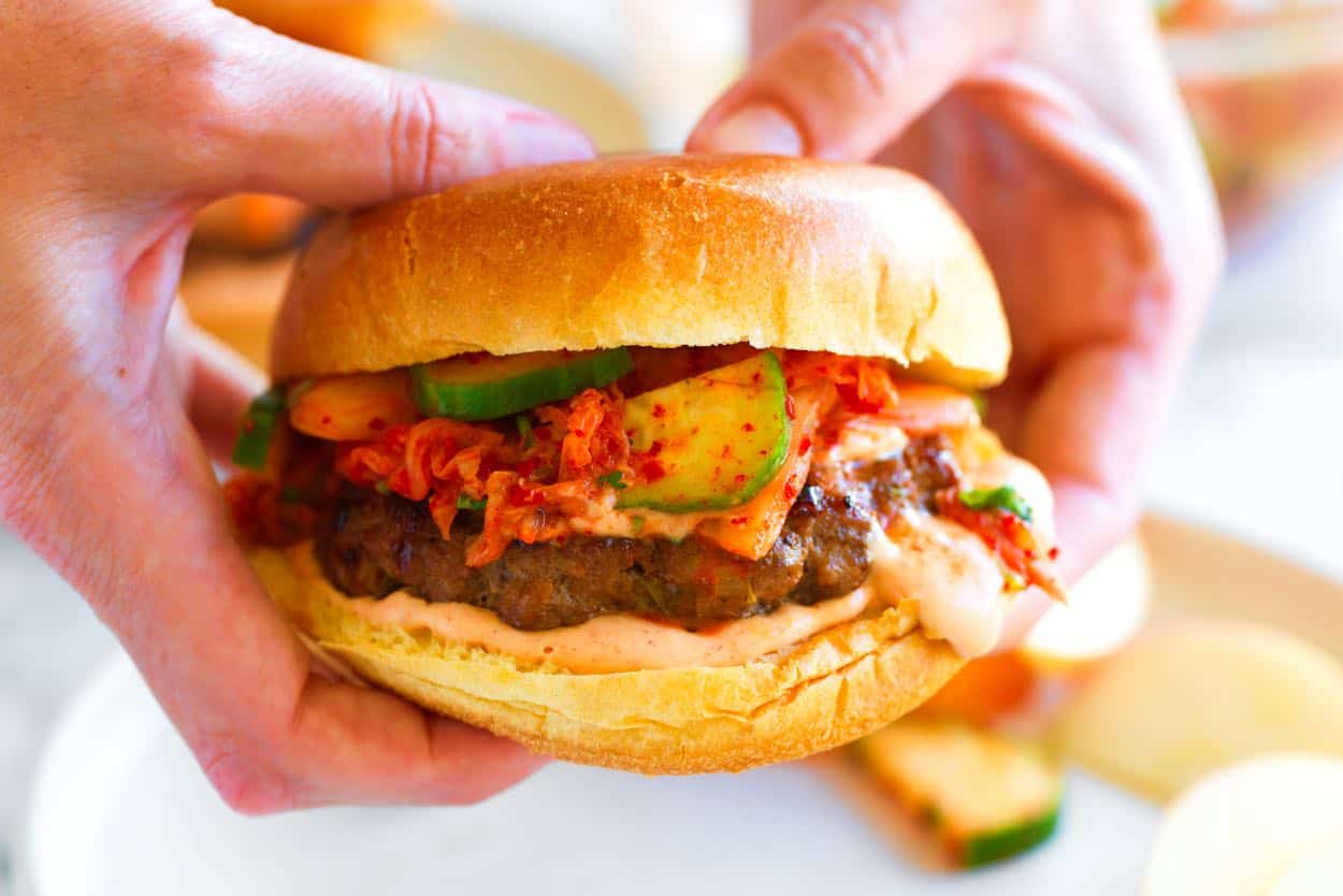 Pork Burgers