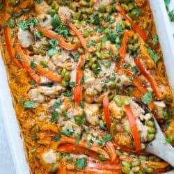 Coconut Curry Poultry Bake