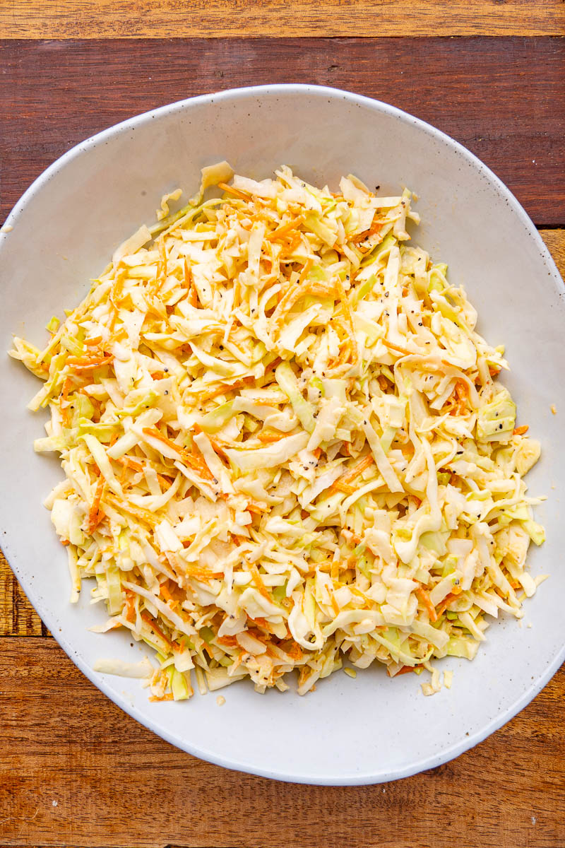 White Barbeque Coleslaw
