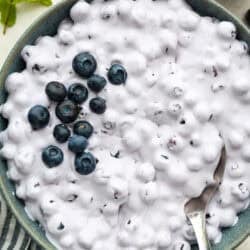 3 Component Blueberry Fluff