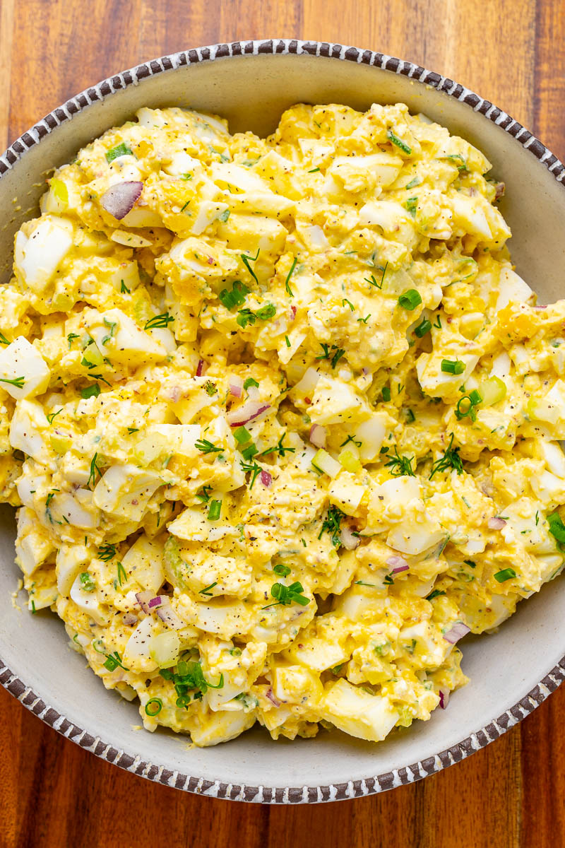 Home Cheese Egg Salad
