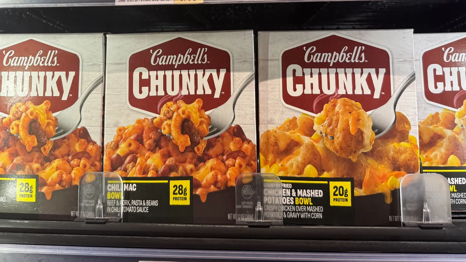 Campbell’s Chunky Soup enters frozen space with meals