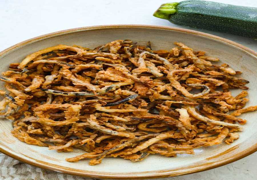 Crispy Zucchini Strings