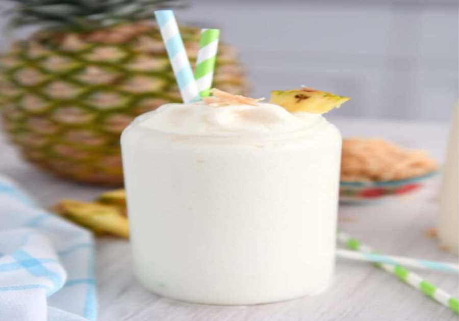 Easy Blender Or Food Processor Frozen Piña Colada