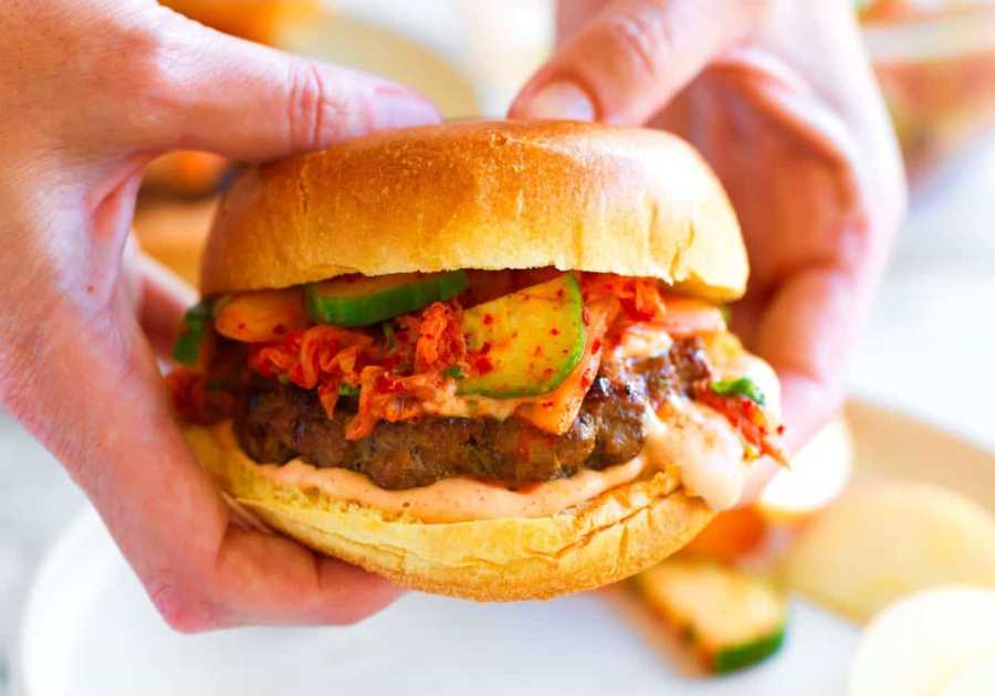 Pork Burgers (Juicy.
