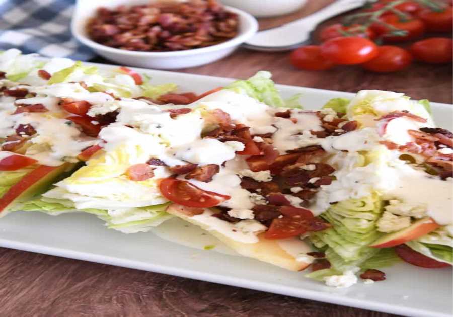 Crazy Good Loaded Wedge Salad