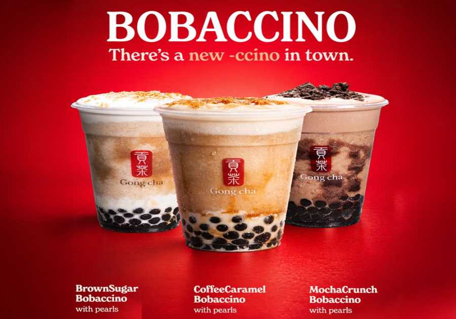 Gong cha Blends Up Summer with NEW Bobaccinos
