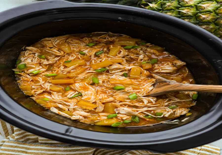 Slow Stove Aloha Hen