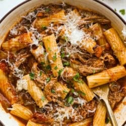 Slow Cooker Brisket Ragu