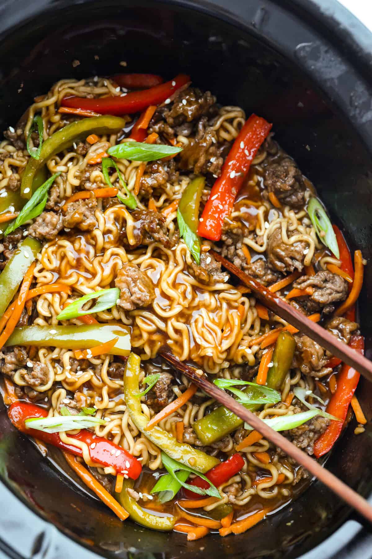 Crockpot Hen Pasta
