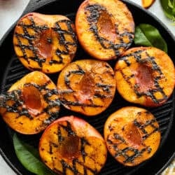 Grilled Peaches