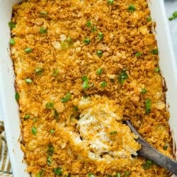 Funeral Potato and Poultry Casserole