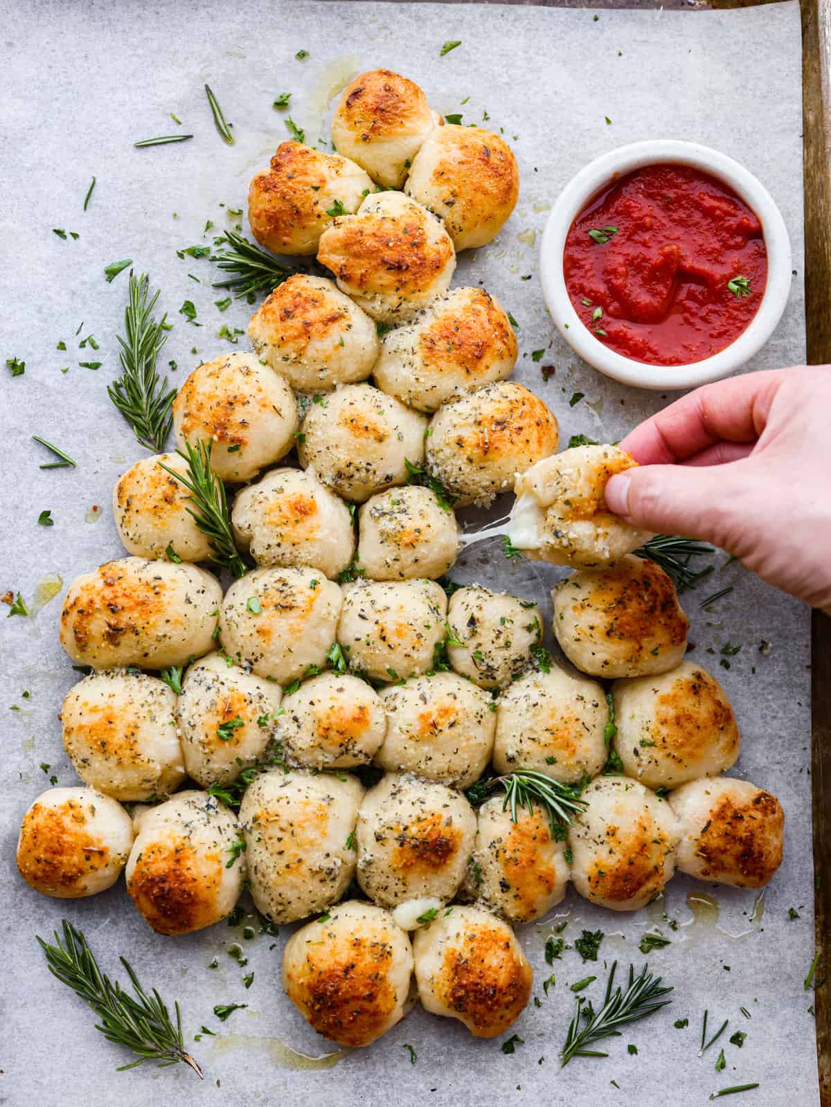 Every Little Thing Bagel Pull Apart Bread