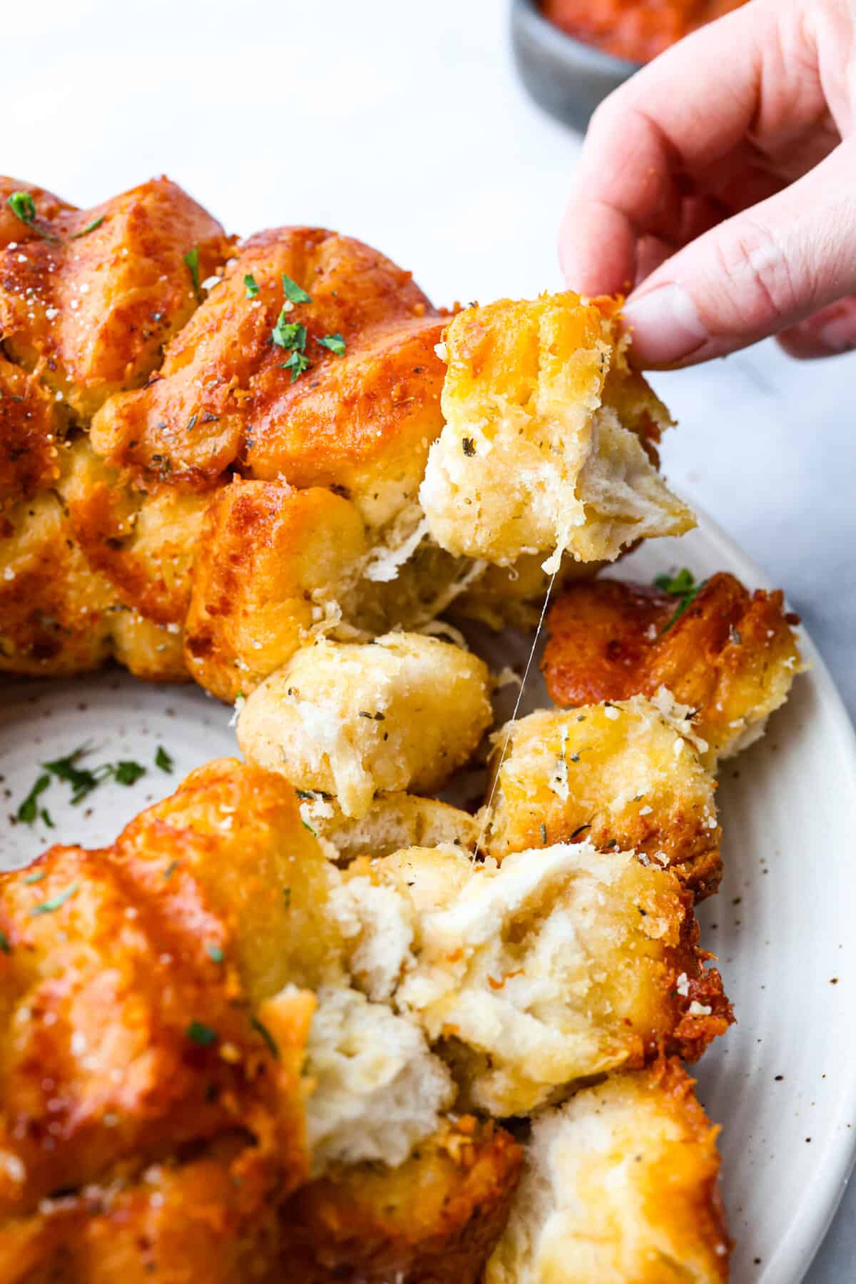 Every Little Thing Bagel Pull Apart Bread