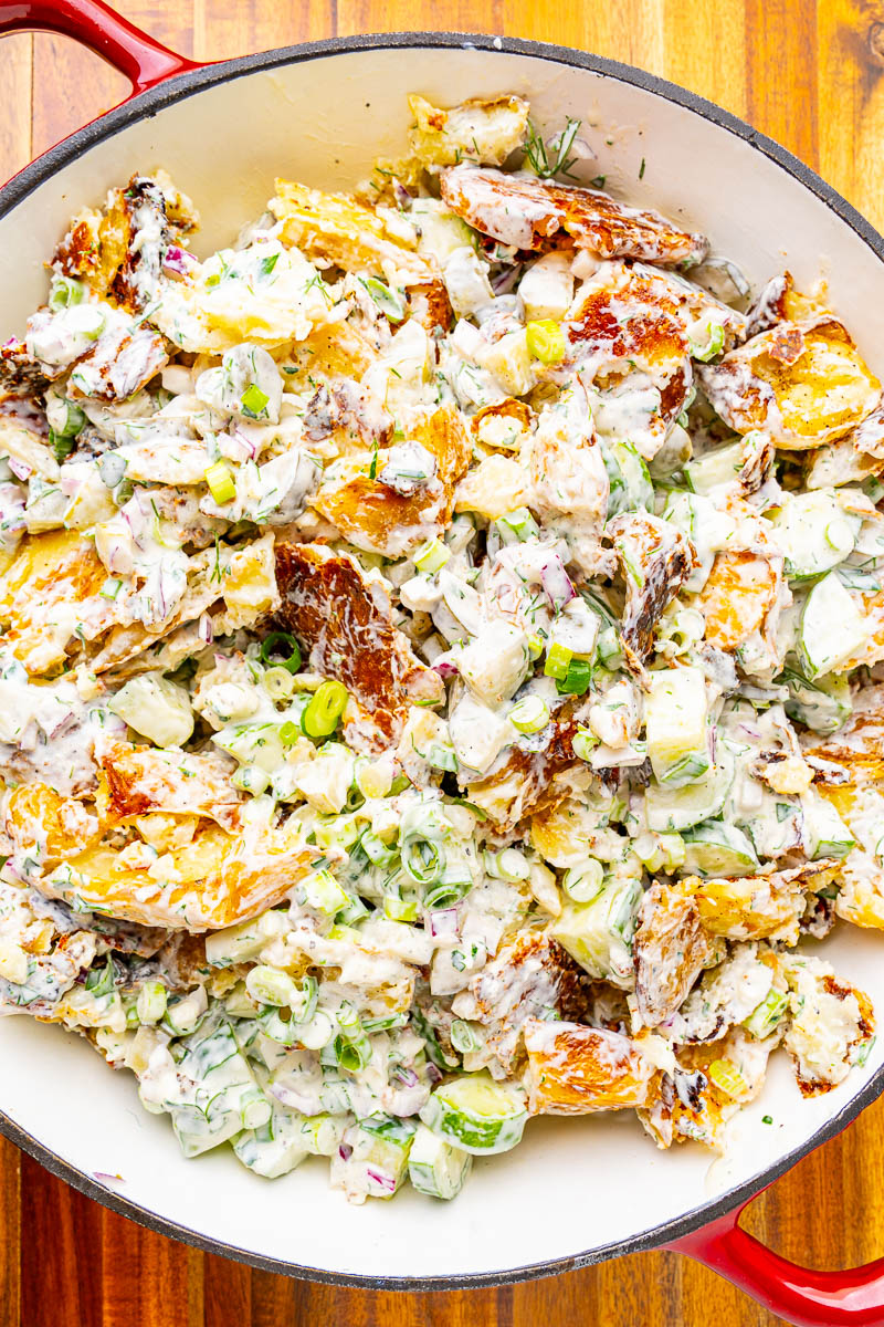 Smashed Potato Salad