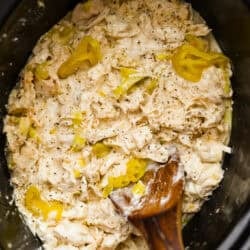 Crockpot Italian Grinder Chicken