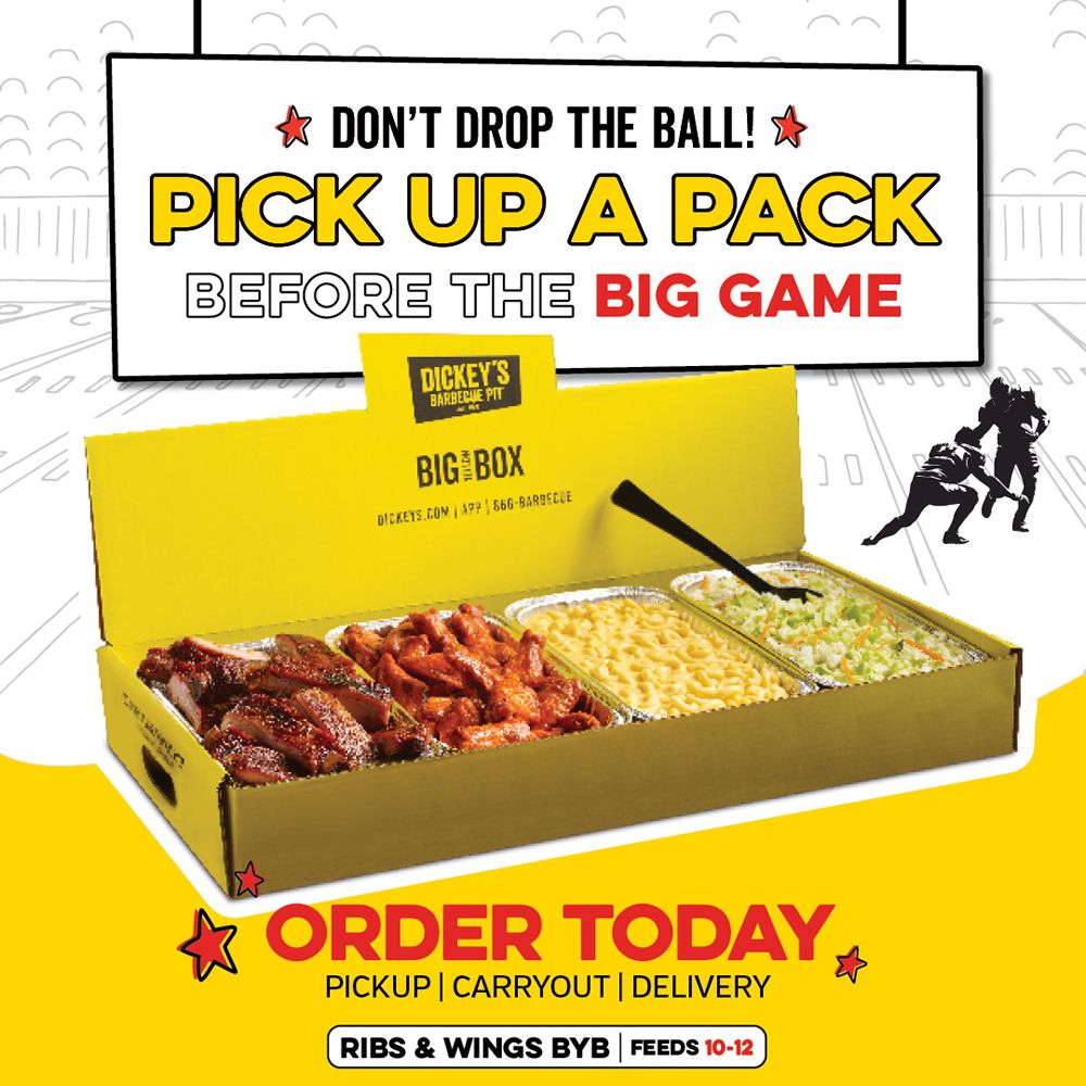 Dickey's Barbecue Pit Serves Up Smokin' Deals for Football Season Kickoff and Labor Day Weekend