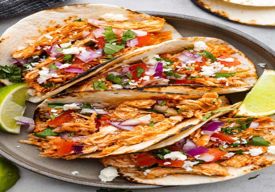Shredded Chicken Tacos
