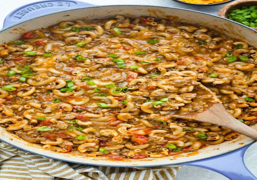 One Pan Taco Mac