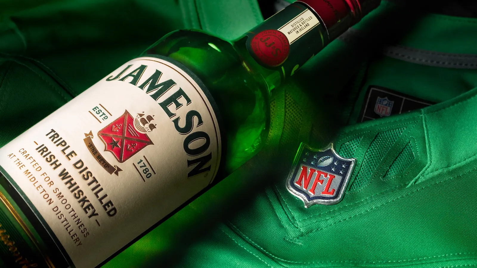 Jameson teams with NFL as global sponsor amid spirits market struggles