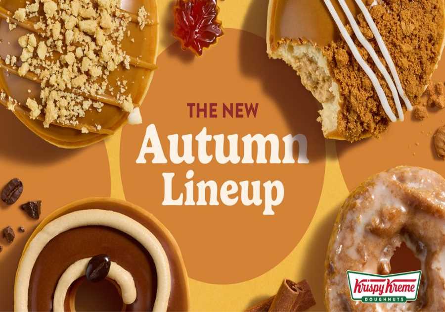 Pumpkin Spice is Back! Krispy Kreme Welcomes Fall with New Autumn Seasonal Collection on Aug. 11