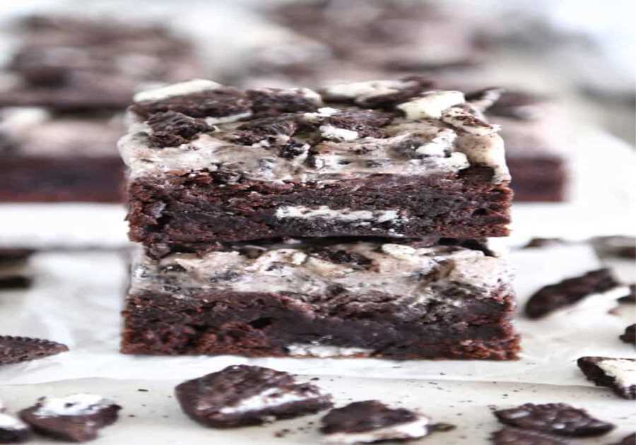 Cookies and Cream Brownies