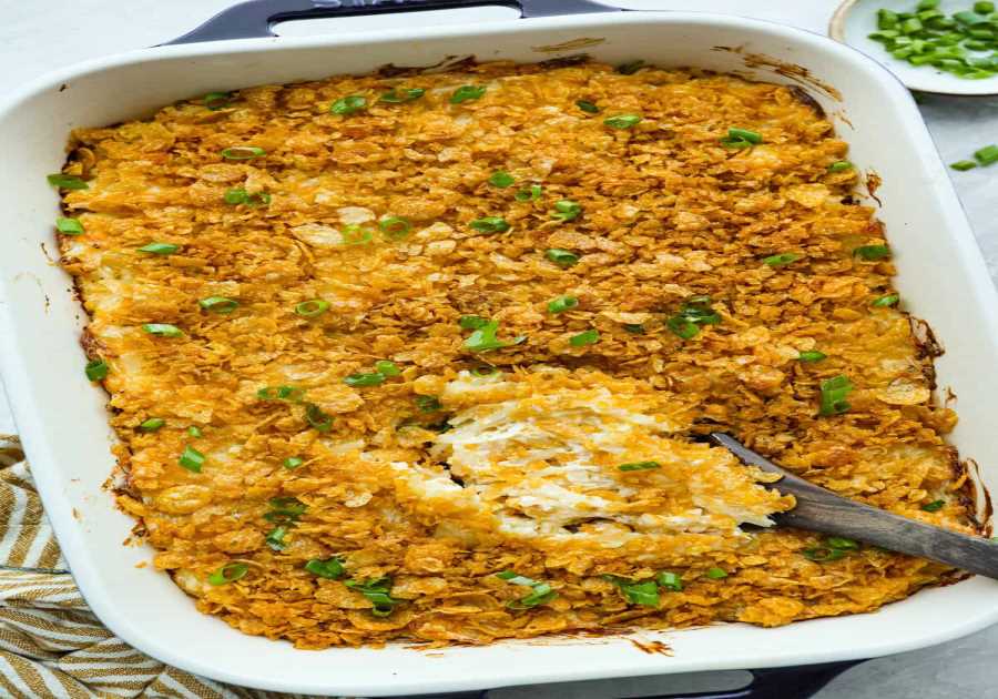 Funeral Potato and Poultry Casserole