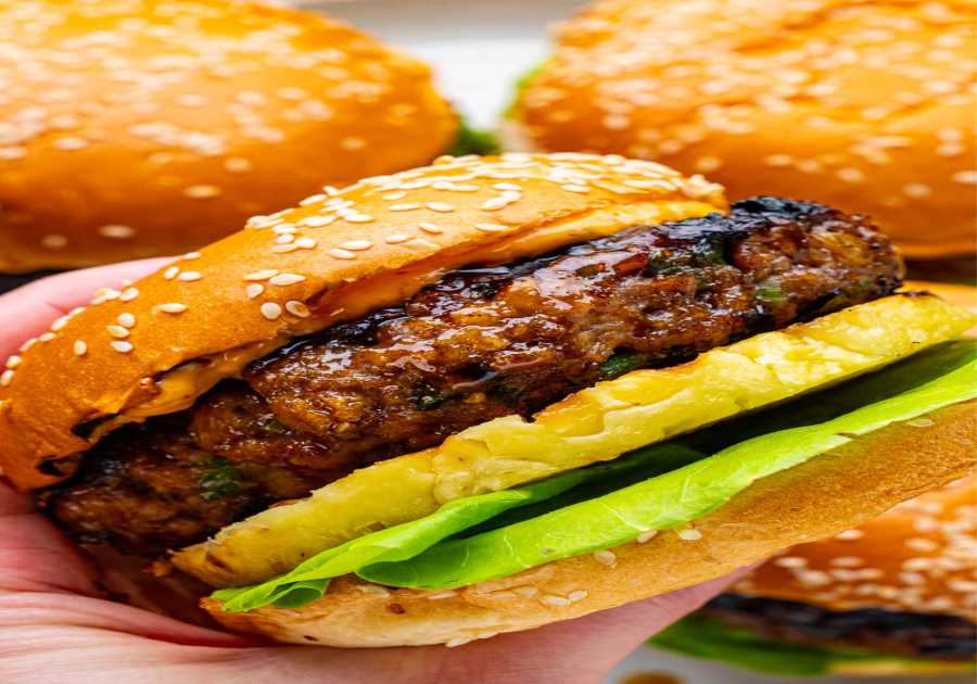 Teriyaki Chicken Burgers