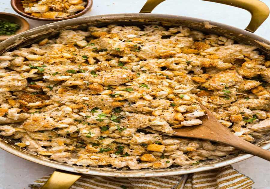 One Frying Pan Poultry Caesar Pasta