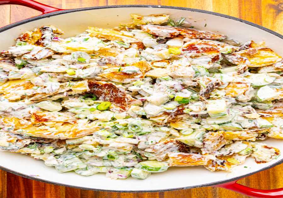 Smashed Potato Salad