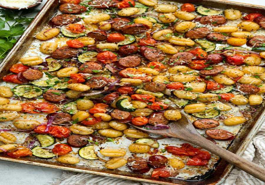 Sheet Frying Pan Gnocchi