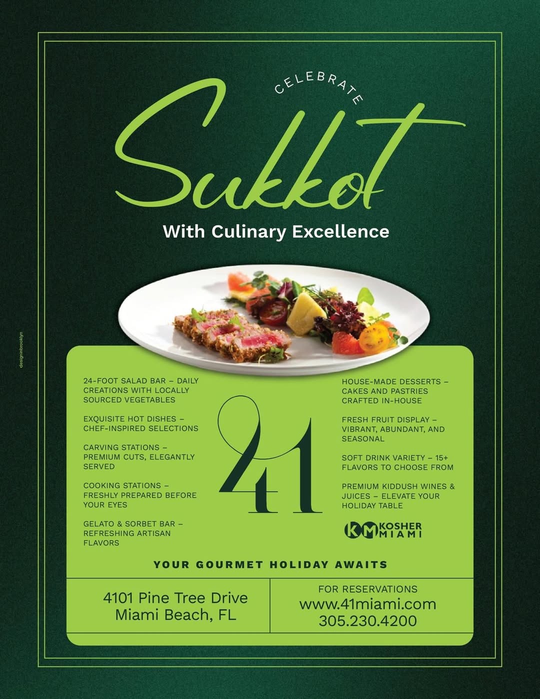 HOLIDAY MENUS & SPECIALS