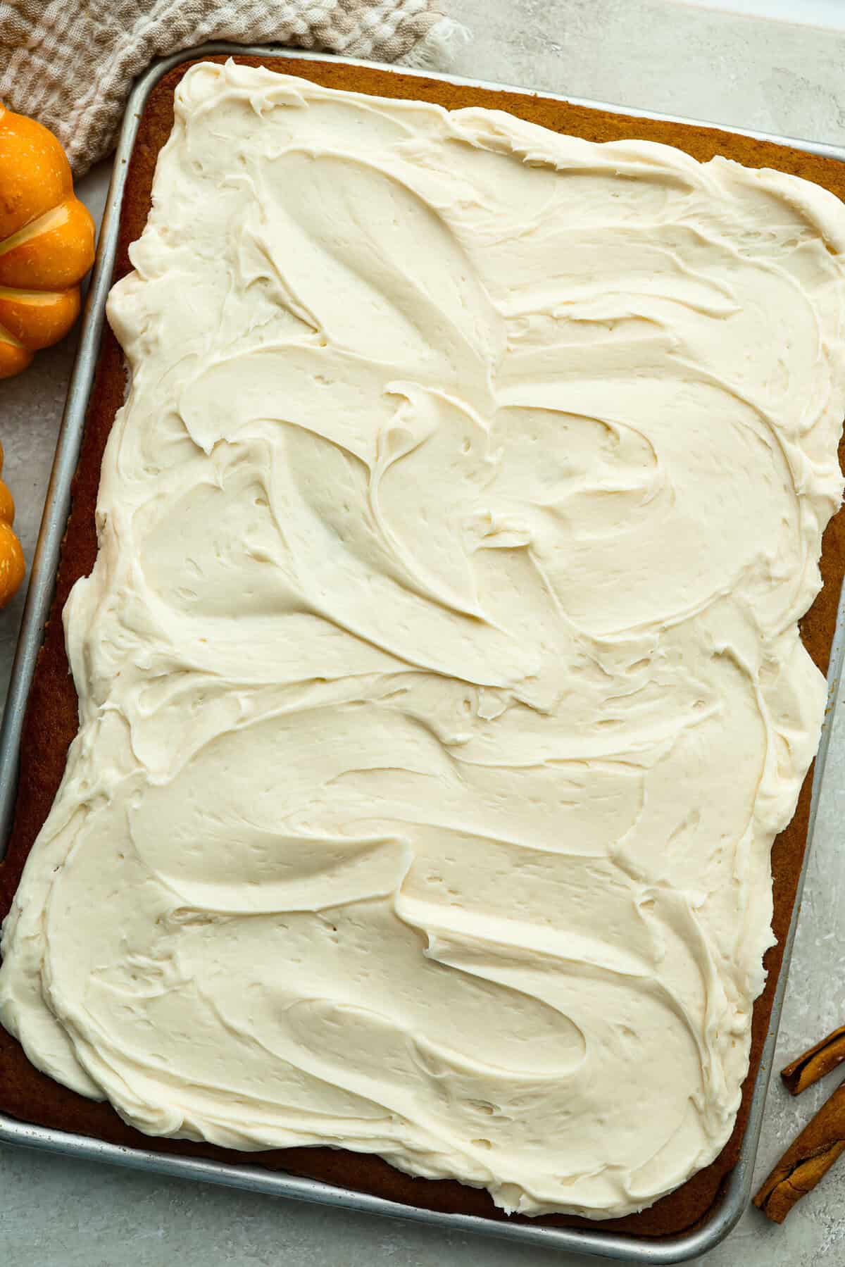 Pumpkin Sheet Cake Nights Clubs