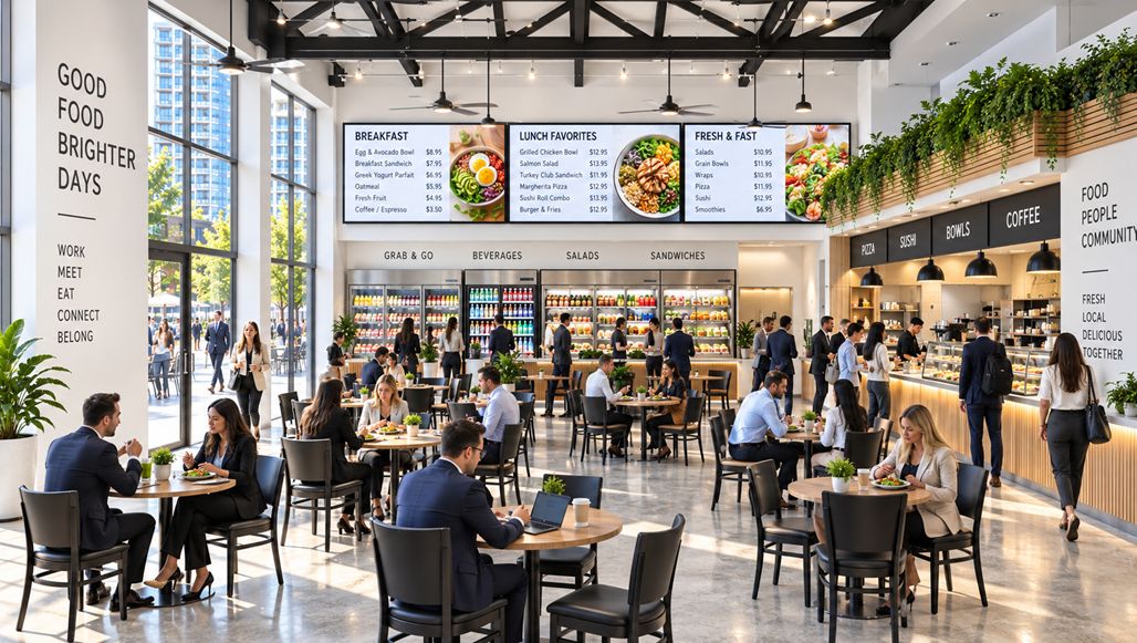 How Food Courts in Office Buildings Are Changing the Way People Live, Work, and Dine How Food Courts in Office Buildings Are Changing the Way People Live, Work, and Dine