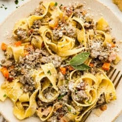 White Bolognese