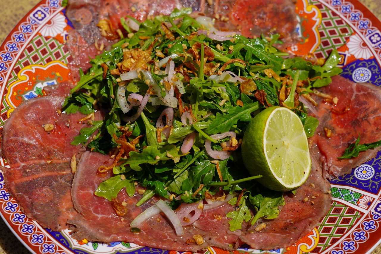 Hawkers Bò Tái Chanh Hawkers Puts a Fresh Spin on Time-Honored Asian Staples With New Menu Lineup