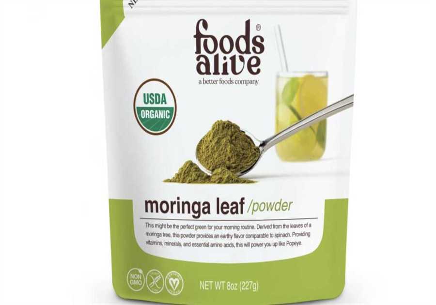 Foods Alive moringa powder recalled because of Salmonella contamination