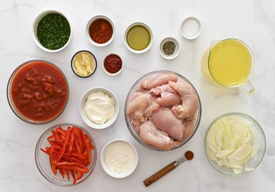 Hen Paprikash