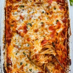 No Boil Pasta Bake