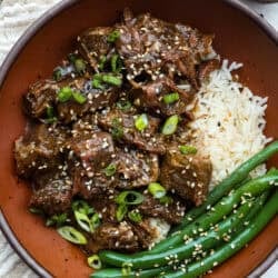 Slow Stove Sesame Ginger Beef