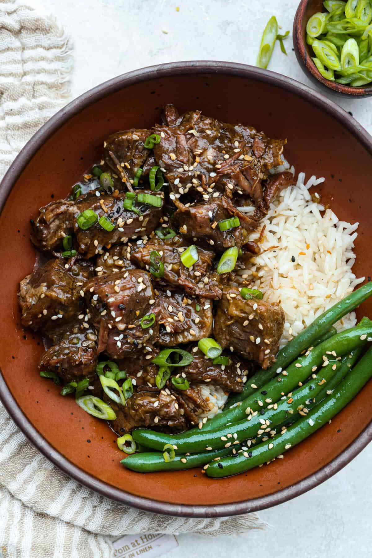 Slow Cooker Sesame Ginger Beef