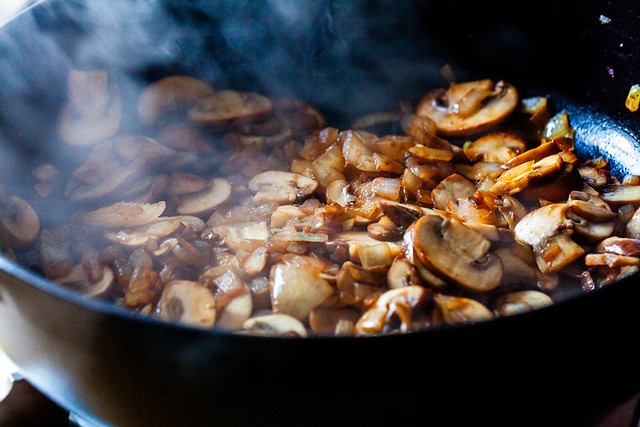 skillet pierogi with mushrooms-2