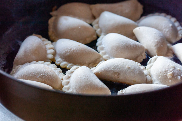 skillet pierogi with mushrooms-4
