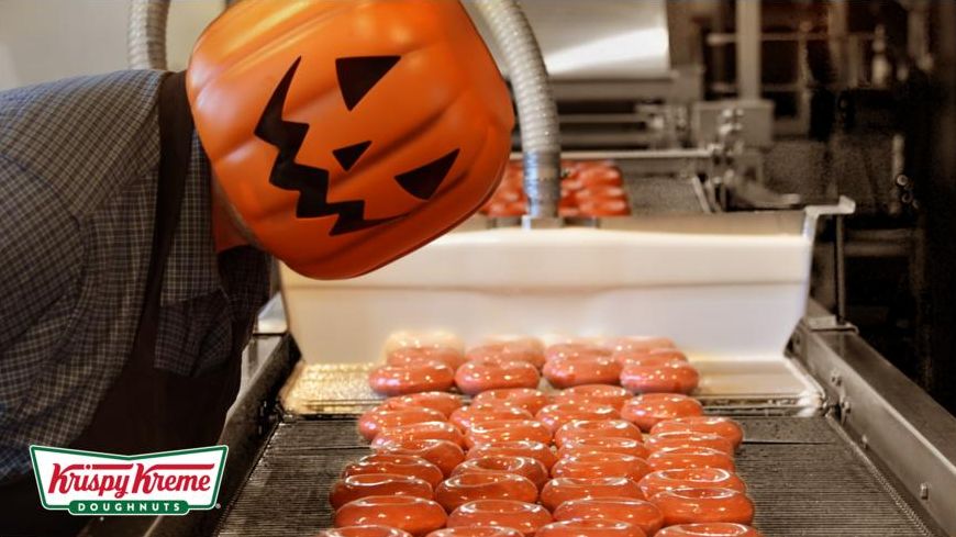 Krispy Kreme Gives Original Glazed an Orange Glow-Up and Gets All Jacked Up for Halloween with 10,000 Jack's Treat Dozen Passes
