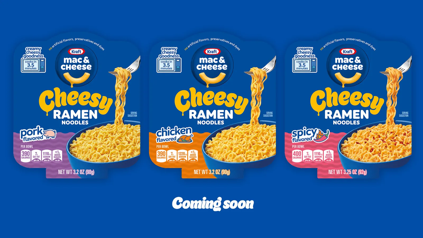 Kraft Mac & Cheese enters first new category in decades with cheesy ramen