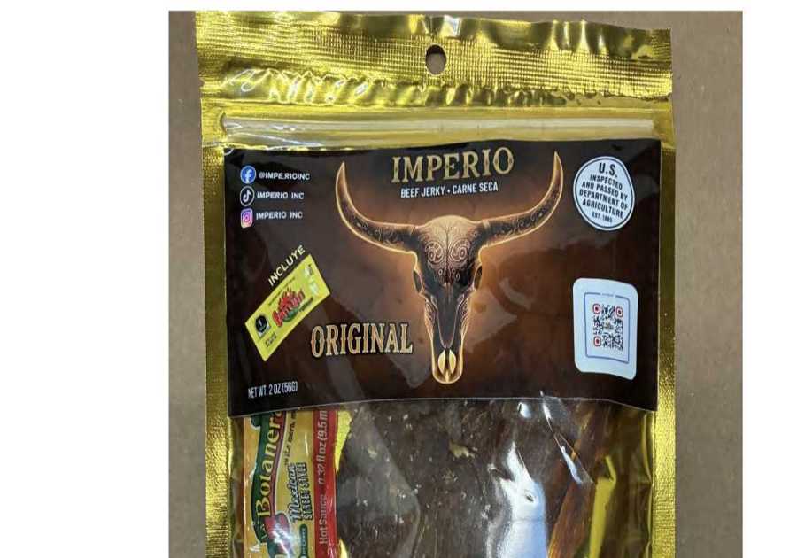 Beef jerky recalled because of lack of inspection, illegal use of USDA seal